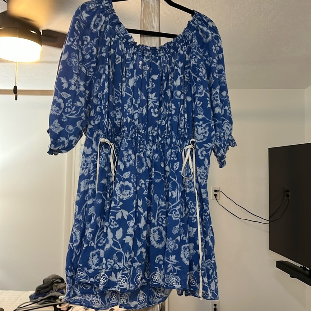 Intimately free people,batik style print,lightweight clothing.